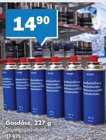 Biltema Gasdåse 227g tilbud