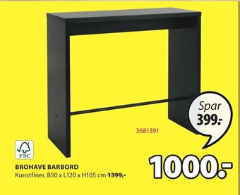 Brohave Barbord