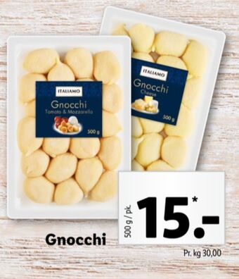 Lidl Italiamo gnocchi tilbud
