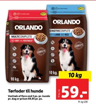 Lidl Orlando hundefoder tilbud