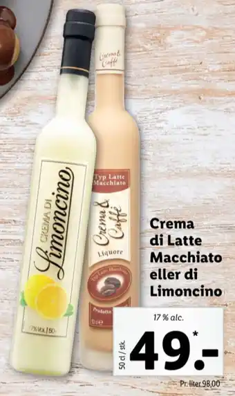 Crema di limonchino likør