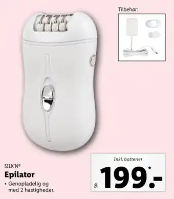 Lidl Silkn epilator tilbud