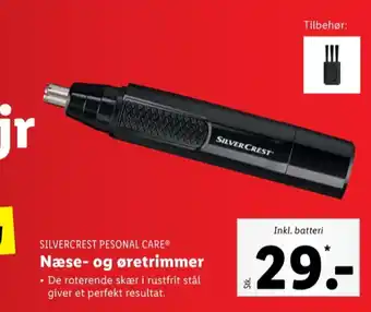 Silvercrest næsehårstrimmer