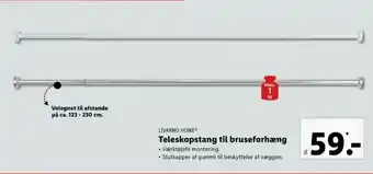Lidl Livarno teleskopstang tilbud