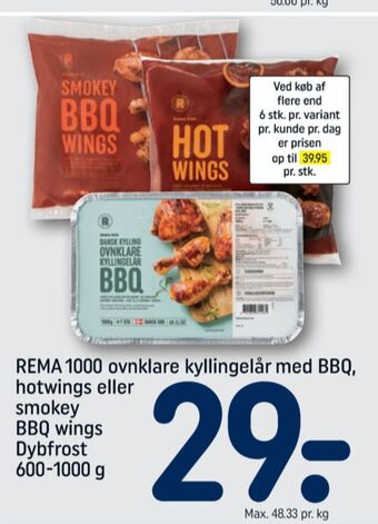 REMA 1000 Rema 1000 kyllingelår tilbud