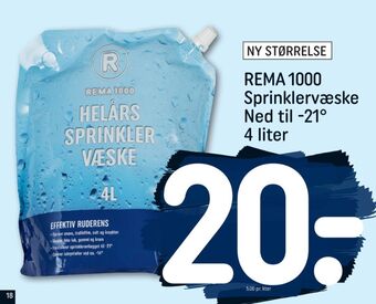 REMA 1000 Rema 1000 sprinklervæske tilbud