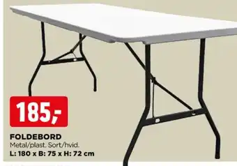 jem & fix Ukendt foldebord tilbud
