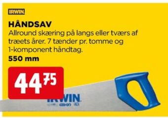 jem & fix Irwin håndsav tilbud