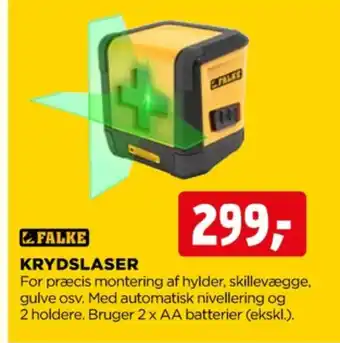 jem & fix Tecnic krydslaser tilbud