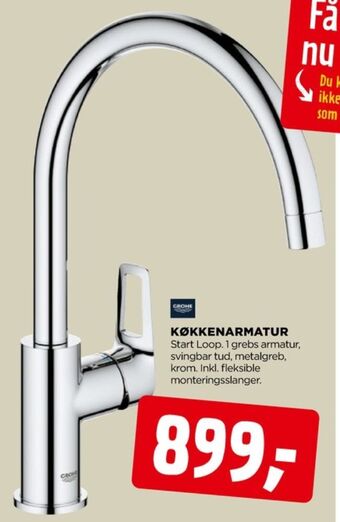 jem & fix Grohe køkkenarmatur tilbud