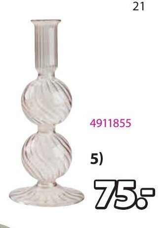 JYSK Frede Lysestage tilbud