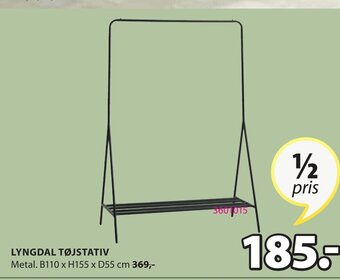 JYSK Lyngdal Tøjstativ tilbud