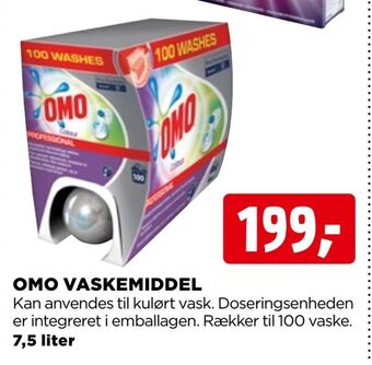 jem & fix Omo vaskemiddel tilbud