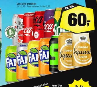 Calle Coca Cola produkter tilbud