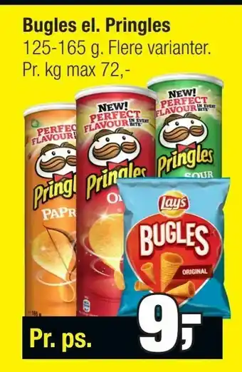 Bugles el. Pringles