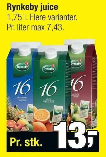 Rynkeby juice