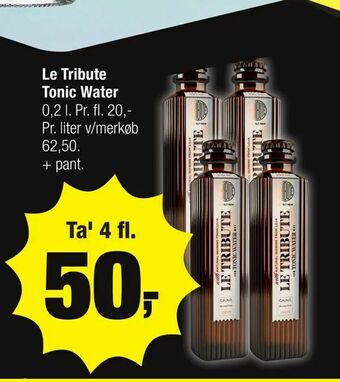 Le Tribute Tonic Water