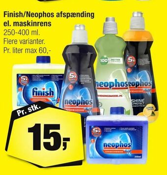 Calle Finish/Neophos afspænding el. maskinrens tilbud