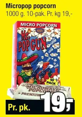 Calle Micropop popcorn tilbud