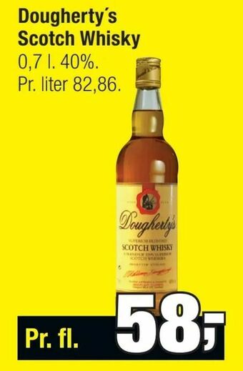 Calle Dougherty's Scotch Whisky tilbud