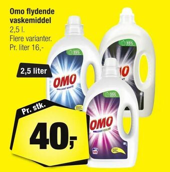 Calle Omo flydende vaskemiddel tilbud