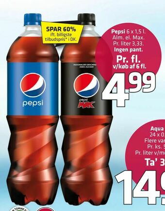 Fleggaard Pepsi tilbud
