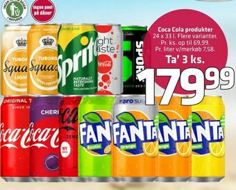 Fleggaard Coca Cola produkter tilbud