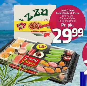 Fleggaard Look O Look Candy Sushi el. Pizza tilbud