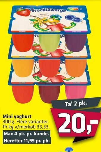Fleggaard Mini yoghurt tilbud