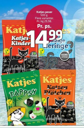 Fleggaard Katjes poser tilbud