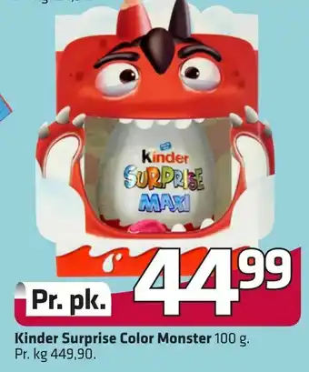 Fleggaard Kinder Surprise Color Monster tilbud