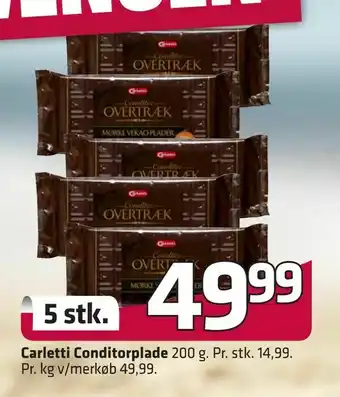Fleggaard Carletti Conditorplade tilbud