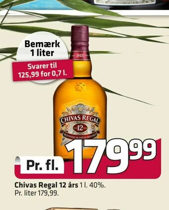 Chivas Regal 12 års