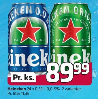 Fleggaard Heineken tilbud