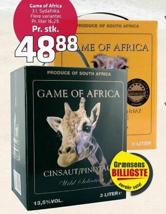 Fleggaard Game of Africa tilbud