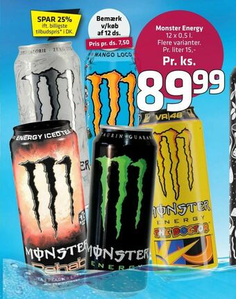 Fleggaard Monster Energy tilbud