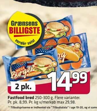 Fleggaard Fastfood brød tilbud