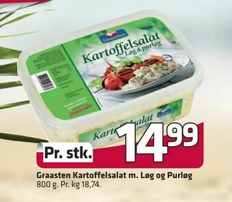 Fleggaard Graasten Kartoffelsalat m. Løg og Purløg tilbud