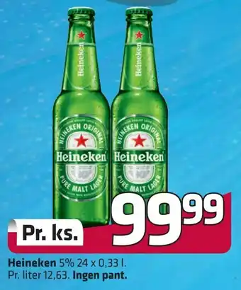Fleggaard Heineken Ingen pant tilbud