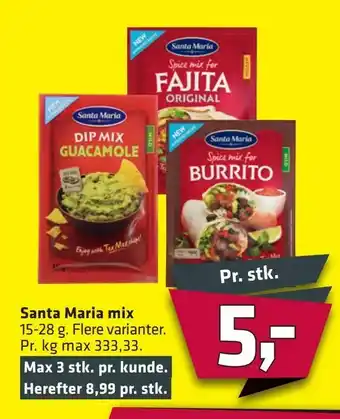 Fleggaard Santa Maria mix tilbud
