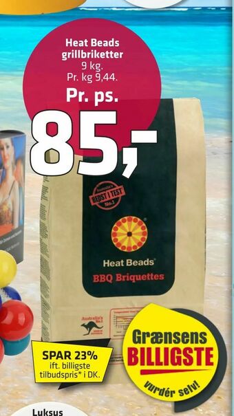 Fleggaard Heat Beads grillbriketter tilbud
