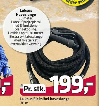 Fleggaard Luksus Fleksibel haveslange tilbud