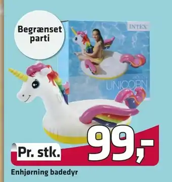 Enhjørning badedyr