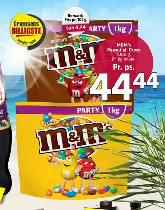 Fleggaard M&M's Peanut el. Choco tilbud