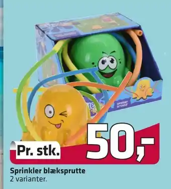 Sprinkler blæksprutte