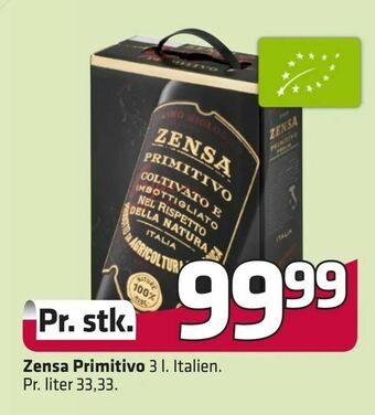 Fleggaard Zensa Primitivo tilbud