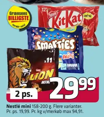 Fleggaard Nestlé mini tilbud