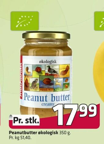 Fleggaard Peanutbutter økologisk tilbud