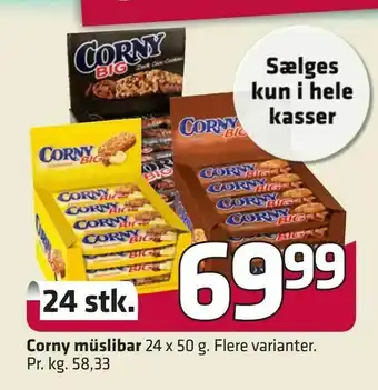 Fleggaard Corny müslibar tilbud