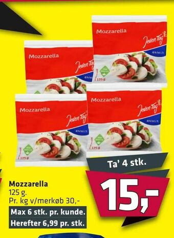 Fleggaard Mozzarella tilbud